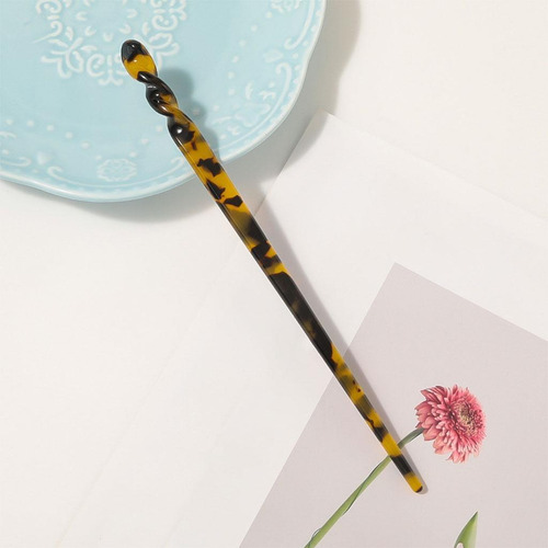 4x Palillos For El Cabello De Acetato For Mujer,