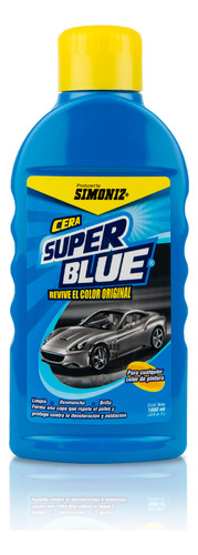 Cera Súper Blue Simoniz Revive El Color Original 1000ml