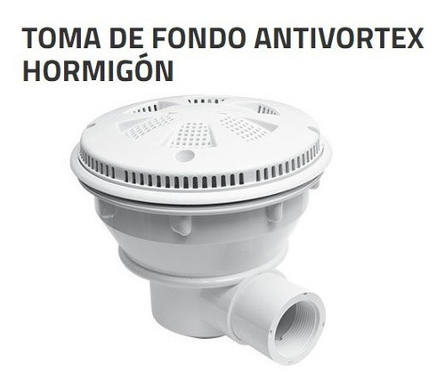 Toma De Fondo Piscina Hormigon Antivortex Elektrim Lacus