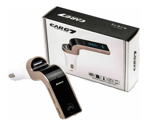 Receptor Bluetooth Autos Transmisor Fm Cargador Usb