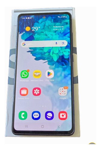 Celular Samsung Galaxy S20 Fe 5g 128gb + 6gb Ram 120 Hz Azul Azul (Usado)