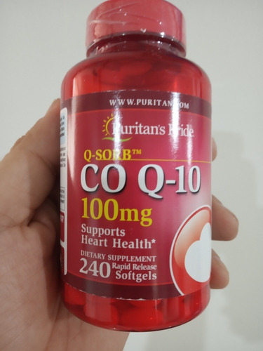 Coenzima  Co Q10  Coq10  180 Cápsulas Envío Gratis.