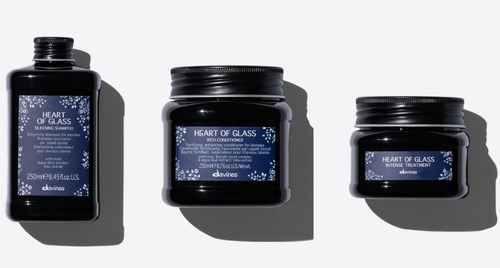 Davines Heart Of Glass Kit Para Cabellos Rubios 3 Productos