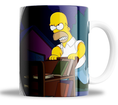 Tasa - Vas A Morir Moe - Homero - Simpsons - Ceramica