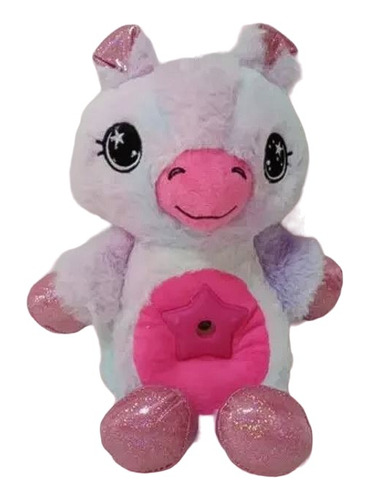  Peluche Star Belly Proyector De Estrellas Luces