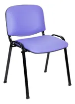 Comprar Silla Oficina Tapízada En Ecocuero Fija Apilable X 2