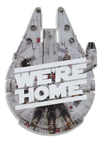 Porta Chaves Falcon We Are Home Star Wars