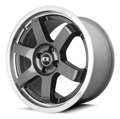 Rodas Esportivas K57 Aro 15 4x100 (jogo) + Bicos Cor Grafite