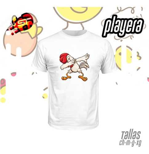 Playera Gallina Dabbing Galli-001