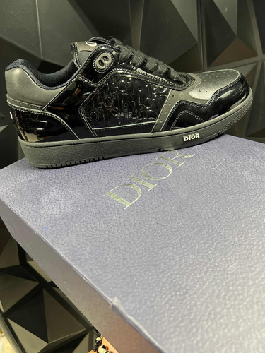 Tenis Calzado Negro De Hombre Moda G5 Sneakers (Usado)