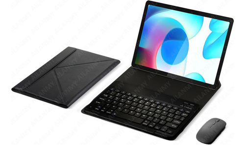 Funda Con Teclado Y Mouse Para Tablet Realme Pad 10,4 Inch