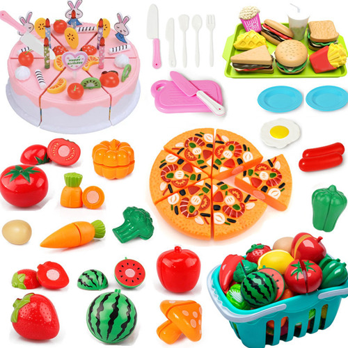 Sl 84 Piezas De Juguetes De Cocina Para Niños, Tartas Y Dm