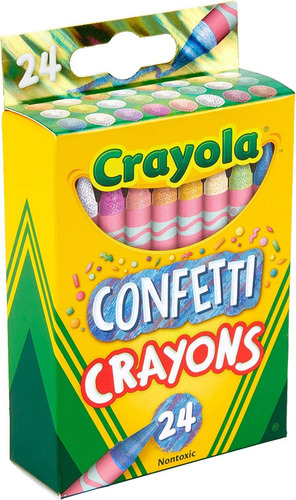 Crayola Crayones De Confeti, Lápices De Colores Multicolor,
