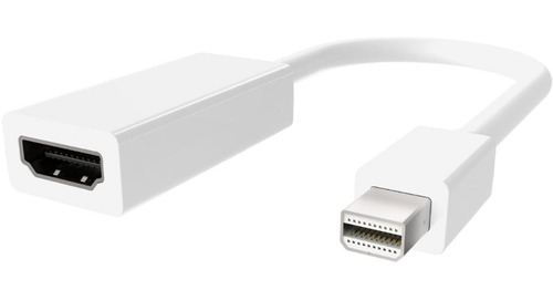 Adaptador Mini Display Port A Hdmi Compatible Thunderbolt Color Blanco
