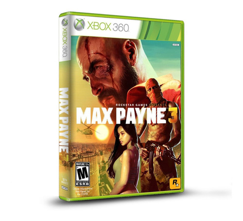 Max Payne 3 Xbox 360 Mídia Física (Usado)