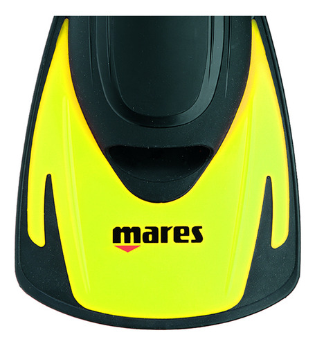 Mares Patas De Rana Aleta De Pala Corta Hermes Amarillo