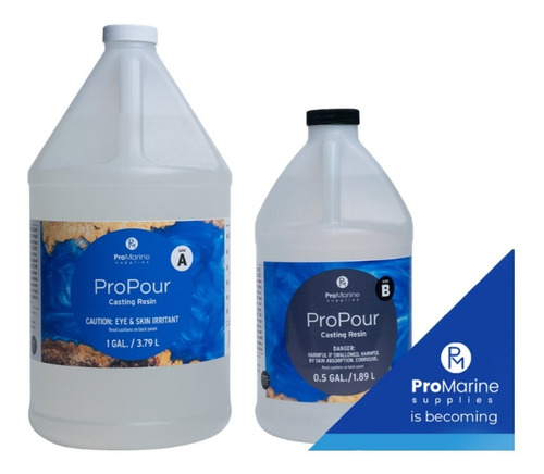 Resina Epoxica Pro Marine Pro Pour Vertido Profundo 1,5 Gal