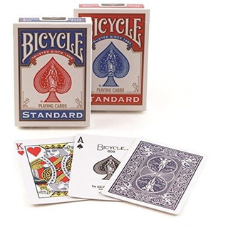 Bicycle Playing Cards 86-Bridge size novedad rojo o azul-USPCC-en su embalaje original 