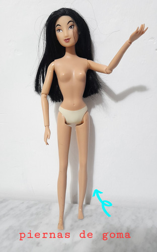 Mulan Princesa Muñeca Disney Store 2021 (Usado)