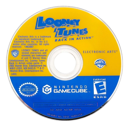 Looney Tunes Back In Action Nintendo Game Cube (Reacondicionado)