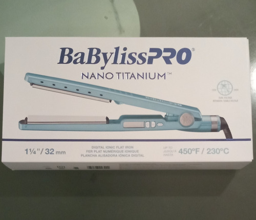 Planchas Babyliss Pro Nano Titanium 