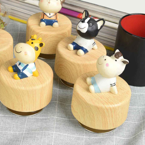 Cajas Musicales De Madera Base Mecánica Decoración Musical
