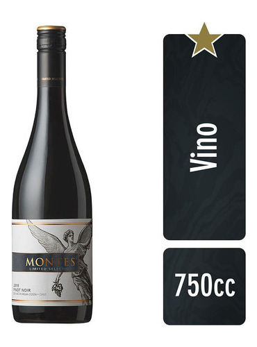 Vino Montes Limited Selection Pinot Noir 750cc 1 Unidad