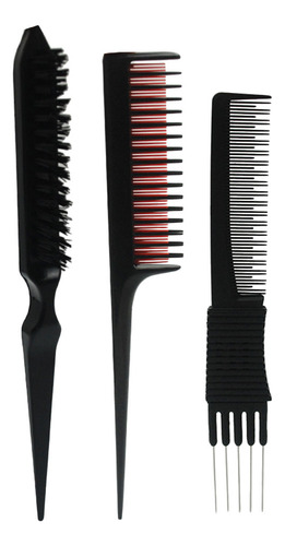 Set De Peinetas Barber Hair Peine Highlight, 3 Unidades