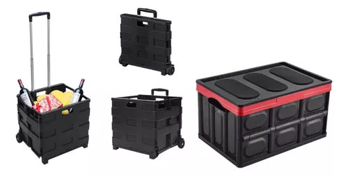 Stoik Pack Caja Plegable + Carrito Para Compras