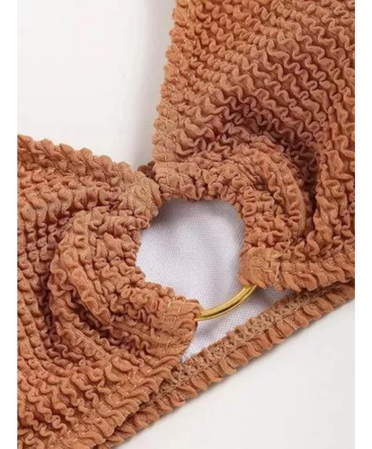 Conjunto De Trajes Baño De Traje De Baño De Tres Piezas