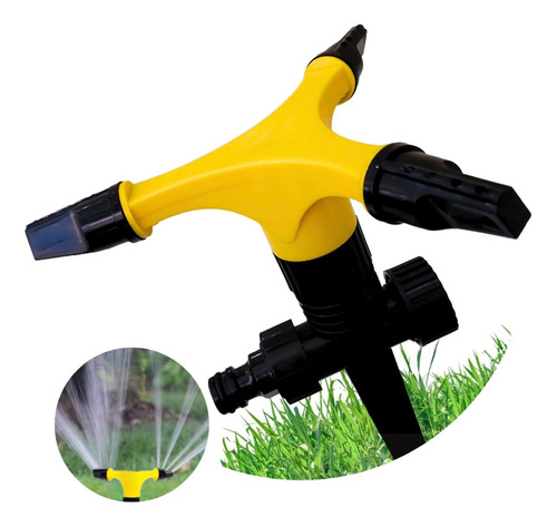 Aspersor Irrigador Para Grama Jardim 360° Automático