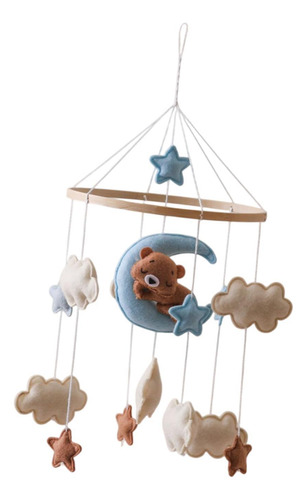 Cuna De Bebés Móvil Fieltro Decoración Colgante