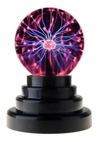 Imagen 7 de 9 de Lampara Plasma Magica Electromagnetica Bola Magica Usb Pila