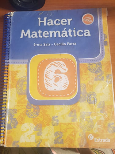 Libro Hacer  Matematicas  6 Editorial Estrada