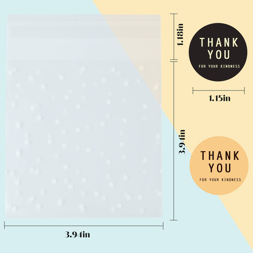 Bolsas Para Galletas Bolsas Transparentes De Celofán 100