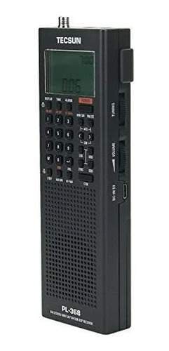 Radio Tecsun Pl368 Pl-368 Am Fm Lw Sw Banda Lateral | Neg §