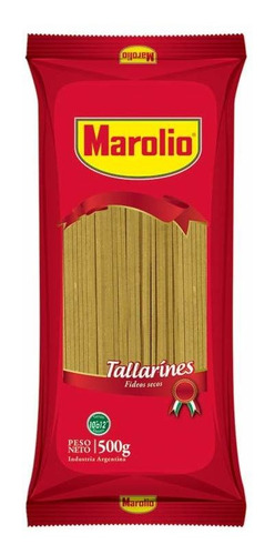 Pack X 6 Unid. Fideos  Tallarin 500 Gr Marolio