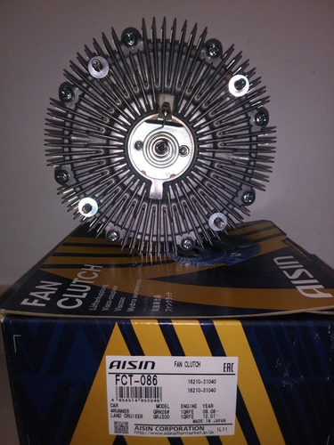 Fan Clucth 4runner Fortuner 4.0 2da Generación Aisin Fct-086