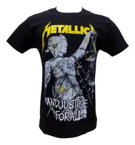 Comprar Remera De Metallica Justice For All Rockería Que Sea Rock 