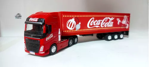 Miniatura Caminhão Baú Coca Cola Colecionável Réplica