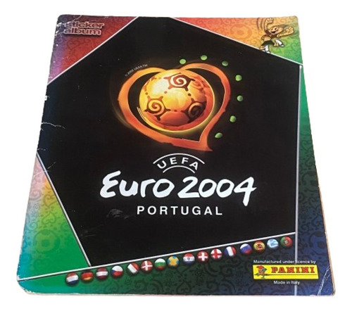 Album Uefa Euro 2004 Portugal Panini 100% Original