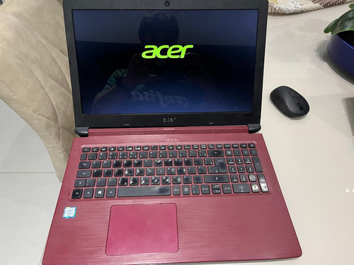 Notebook Acer Aspire A315-53, Intel Core I3, 1tb Hd, 8gb Ram Vermelho (Usado)