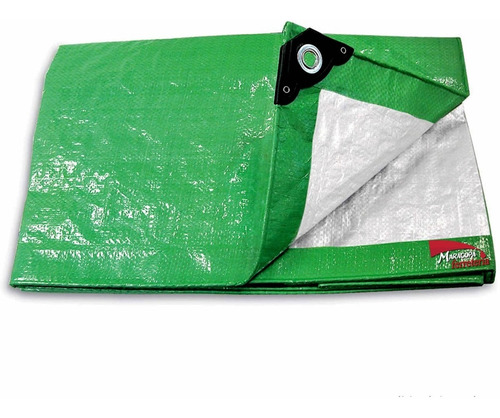 Imagen 1 de 5 de Lona Toldo Multiuso 4 X 6 Metros Impermeable Verde Pretul
