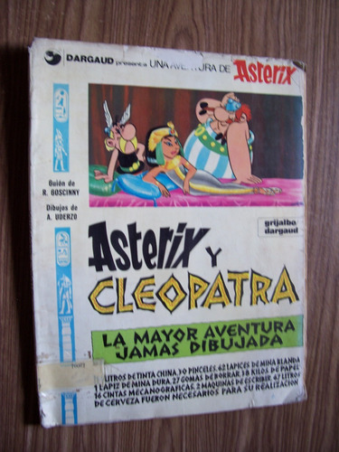 Asterix Y Cleopatra-revista Ilust-f.grande-goscinny-grijalbo