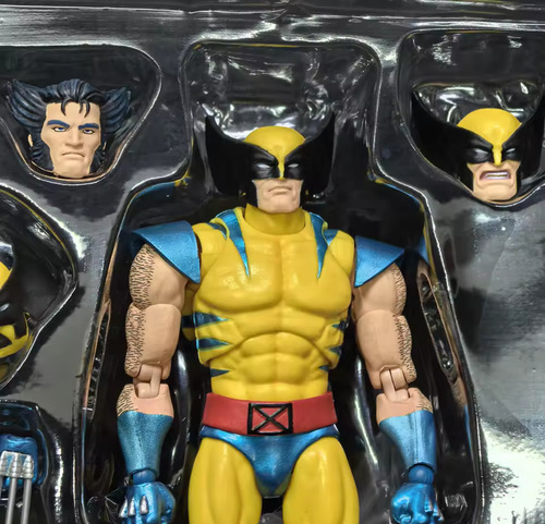 Figura Muñeco Wolverine X Men De 16 Cm Con Base