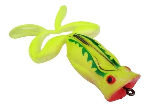 Kit Vara Para Carretilha Marine Sports Isca Frogger Sapo