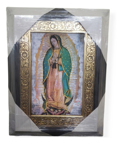 Cuadro Virgen De Guadalupe En Tela