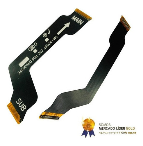 Flex Cabo Do Lcd Sub Main Compatível Samsung A70 A705