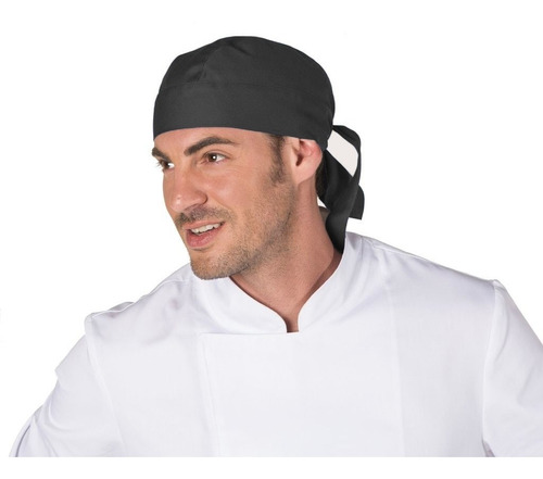 Gorro Cofia Para Cocinero Chef Estilo Turbante Unisex