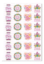 Comprar Obleas Comestibles Cupcakes Dia De Las Madres Galletas Mama